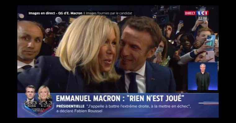 Did Brigitte Macron dodge a kiss from Emmanuel?