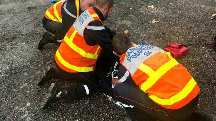 Dordogne firefighters recover a body in the Vézère