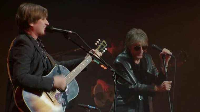 Dutronc father and son open the ball