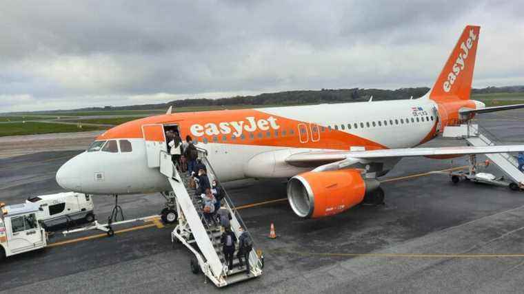 EasyJet picks up colors, partly thanks to the French market