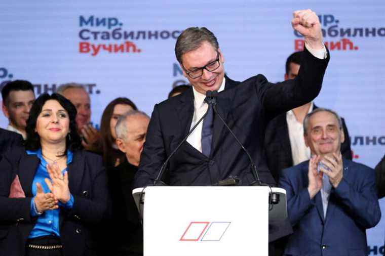 Elections in Serbia |  Incumbent President Vucic claims a landslide victory