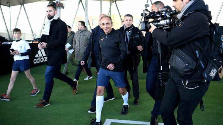 traveling to Marseille, Eric Zemmour is expelled from a football field managed by the brother of Zinédine Zidane