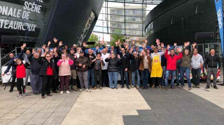 France Bleu Berry celebrates its 40th anniversary on the forecourt of the Equinoxe in Châteauroux