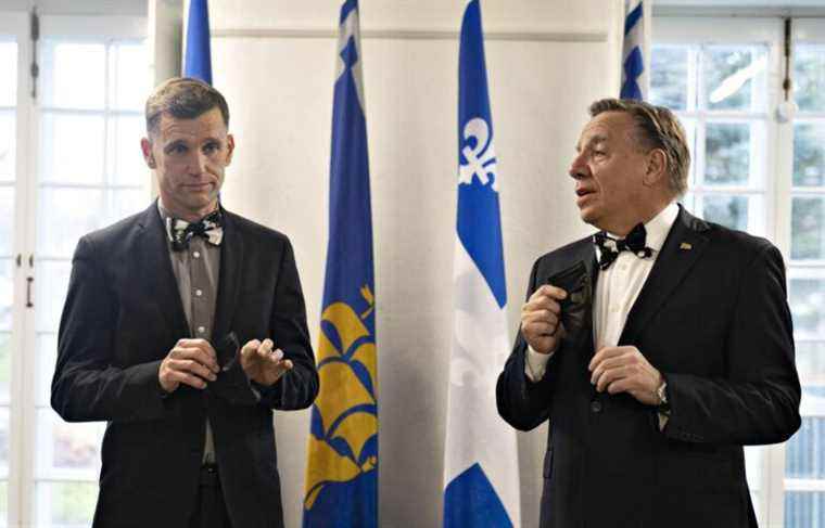 François Legault will support the tramway project of the mayor of Quebec