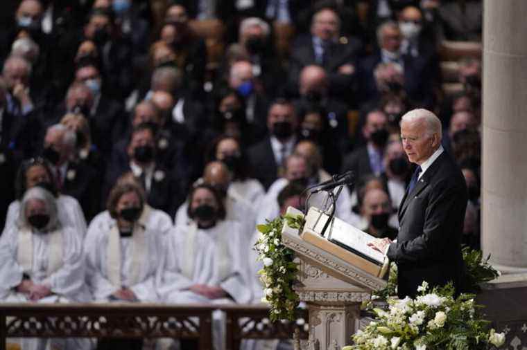 Funeral of Madeleine Albright |  Joe Biden pays tribute to former Secretary of State