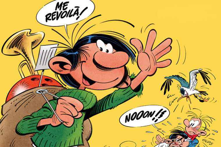 Gaston Lagaffe |  A first Delaf gag published despite the lawsuit