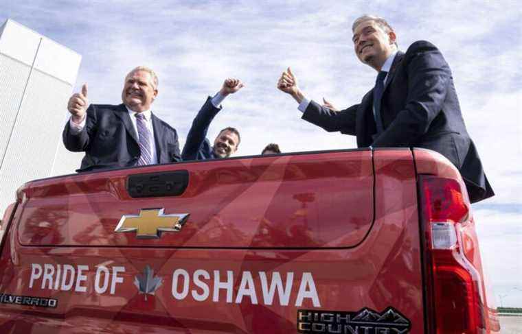 General Motors will receive investments from the federal and Ontario governments