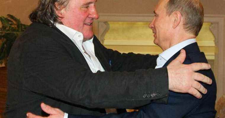 Gérard Depardieu close to Vladimir Poutine: when his ex came to his rescue