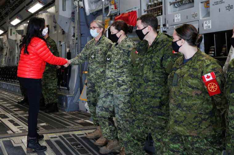 Help for Ukrainian refugees |  Hundreds of Canadian soldiers fly to Poland