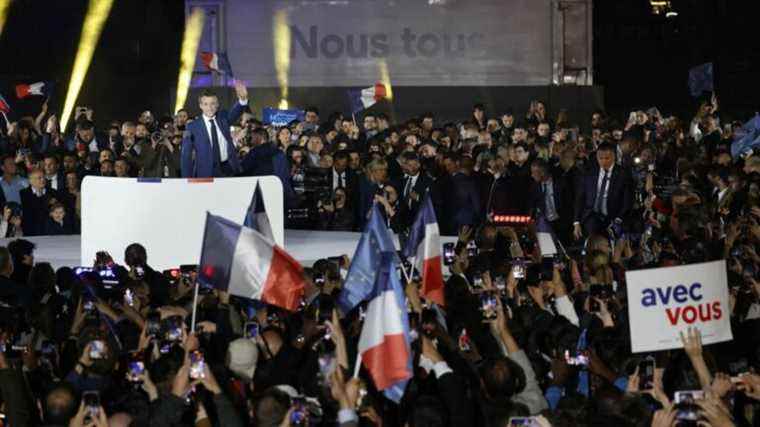 “I am no longer the candidate of one camp, but the president of all”, declares Emmanuel Macron after his victory