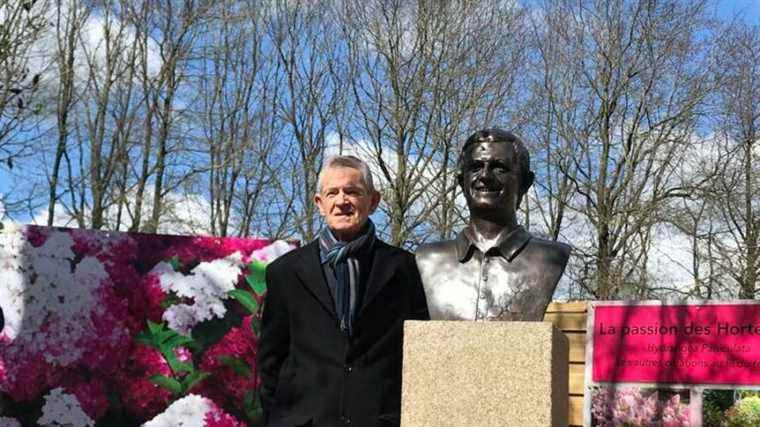 IN PICTURES – In the Renaudies gardens, a bust of its founder for the park’s 30th anniversary