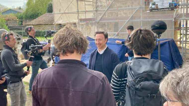 IN PICTURES – Stéphane Bern visits Levroux for the filming of the “Favorite Village of the French”