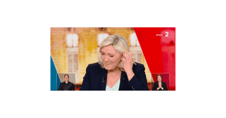 “I’m sorry!”  Marine Le Pen misses her departure against Emmanuel Macron