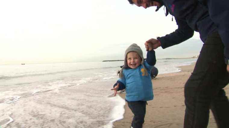 In Hérault, a day at the beach to make Ukrainian refugees forget the war