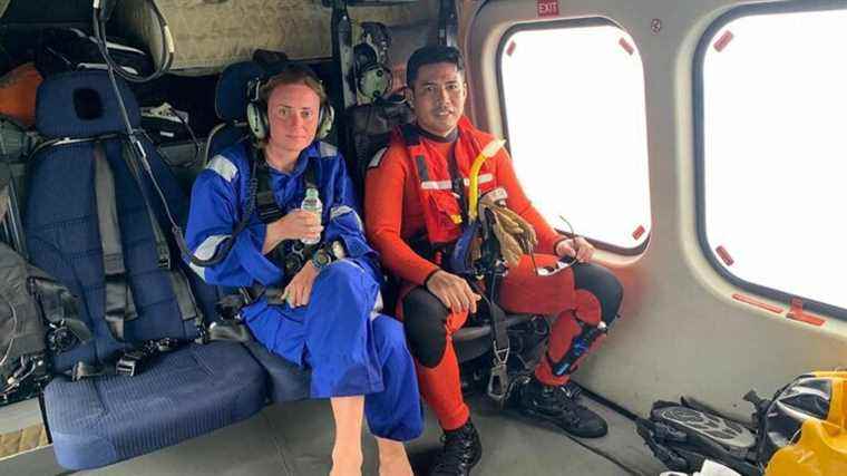 In Malaysia, two divers, including an 18-year-old Frenchwoman, were rescued three days after their disappearance