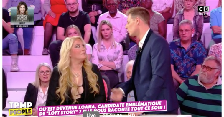 “It was really not nice …”: Loana injured by Matthieu Delormeau in TPMP People