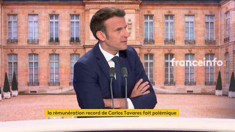 “It’s shocking and excessive”, reacts Emmanuel Macron about the income of Carlos Tavares