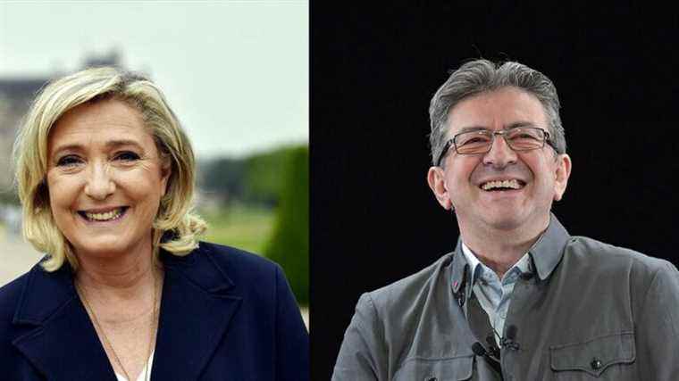 Jean-Luc Mélenchon in the lead in five departments of Ile-de-France