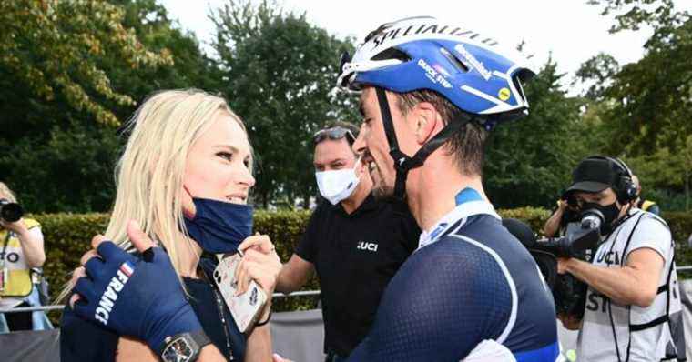 Julian Alaphilippe victorious: Marion Rousse mad with joy, their son Nino completely missed out …