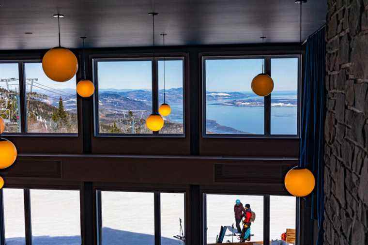 L’Effet Papillon: a mountain refreshment bar in Charlevoix