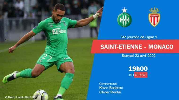 LIVE – Ligue 1: ASSE receives Monaco, follow the 34th day