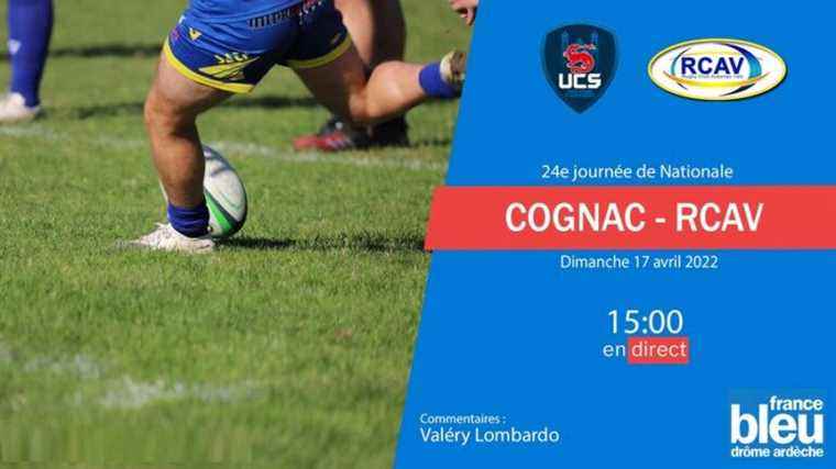 LIVE – Rugby: the RCAV moves to Cognac, follow the 24th day of National