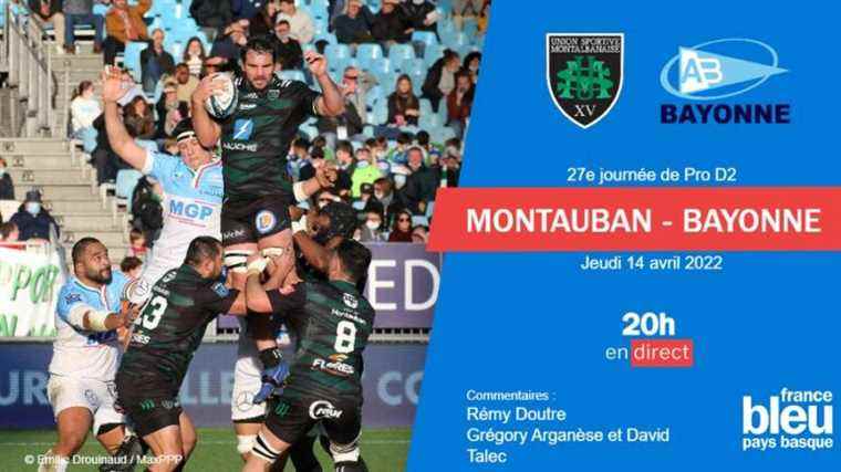 LIVE – Pro D2: follow Montauban