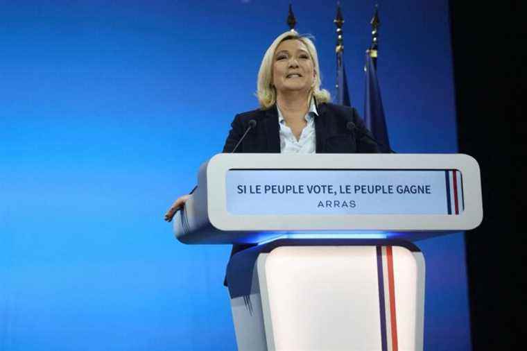 Last campaign rally |  Marine Le Pen sounds the charge against “the arrogant” Emmanuel Macron