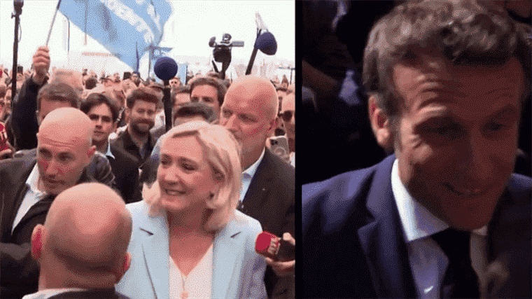 Last campaign trips for Marine Le Pen and Emmanuel Macron