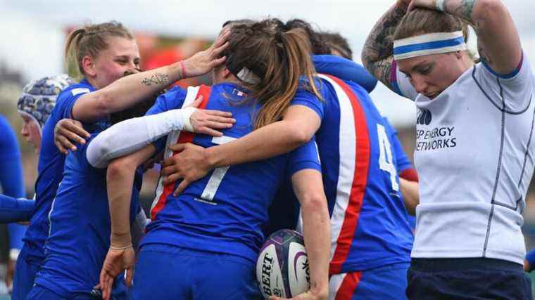 Les Bleues win a third consecutive victory in the Six Nations Tournament