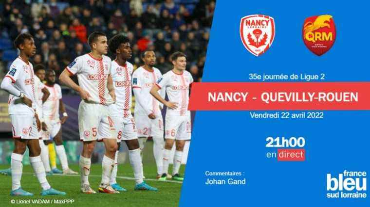 Ligue 2: Follow the meeting between ASNL and Quevilly-Rouen