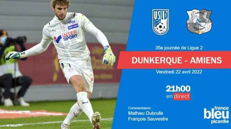 Ligue 2 – Direct: follow the match of the 35th day between Dunkirk and Amiens