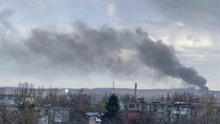 Lviv hit by shelling