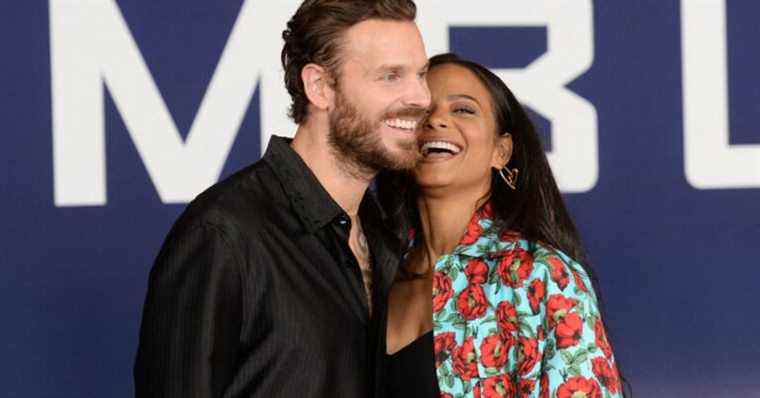 M. Pokora and Christina Milian accomplices and looks: red carpet in Los Angeles, facing other stars