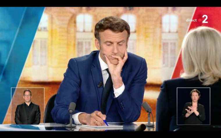 Macron undermines Marine Le Pen by evoking his relations with Russian banks live!