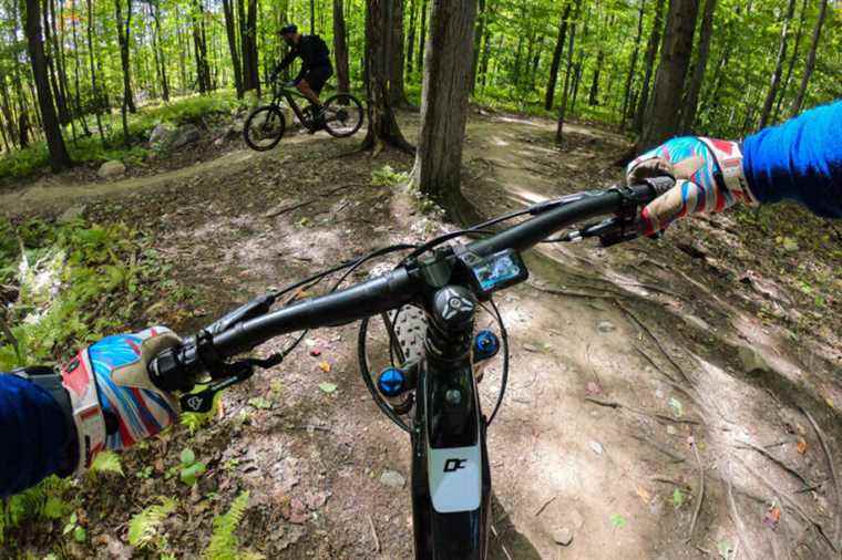 Make the electric bike and the mountain compatible