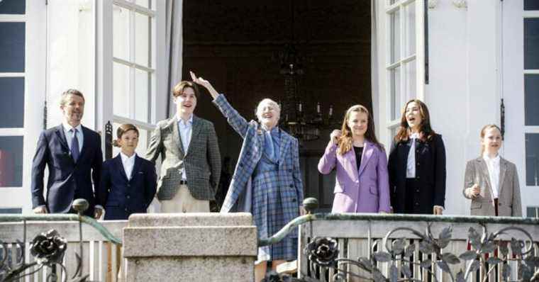 Margrethe II of Denmark: The queen surrounded by her clan at the height of chic to celebrate her 82nd birthday