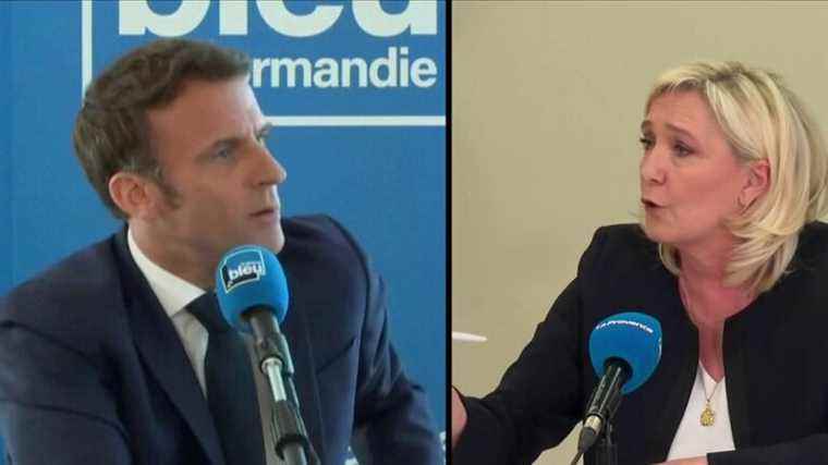 Marine Le Pen and Emmanuel Macron will seek votes in the region