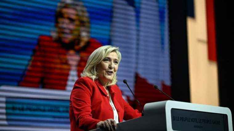 Marine Le Pen exceptional guest of the program “Ma France” this Monday at 1 p.m.