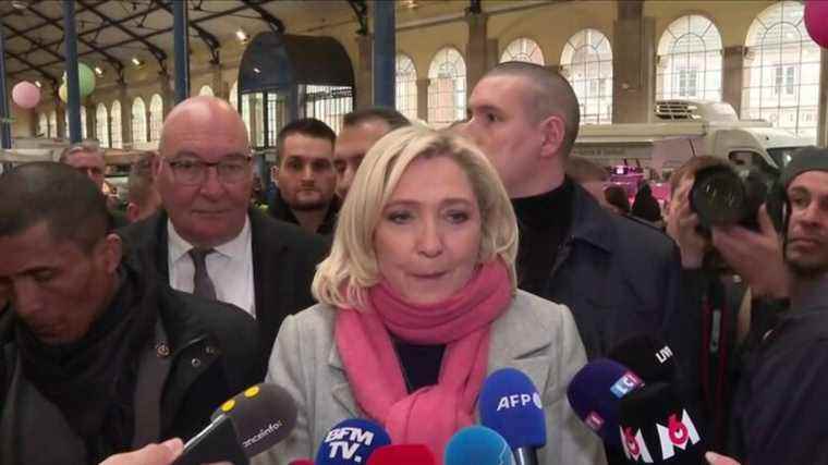 Marine Le Pen rises in the polls