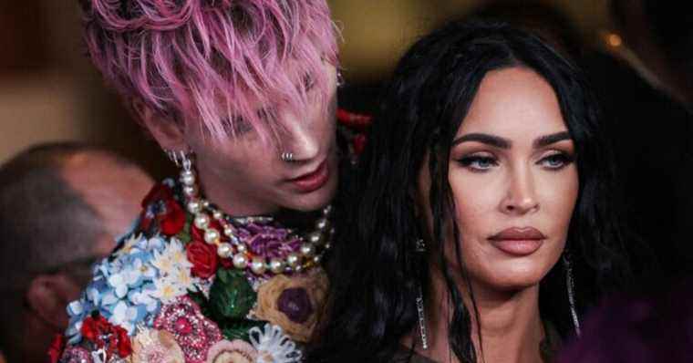 Megan Fox sulky: she snubs her fiancé Machine Gun Kelly on the red carpet