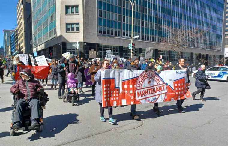 Mobilization in Montreal for more social housing