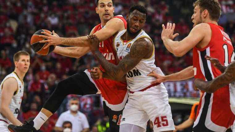 Monaco lose to Olympiakos in game 1 of the quarter-finals