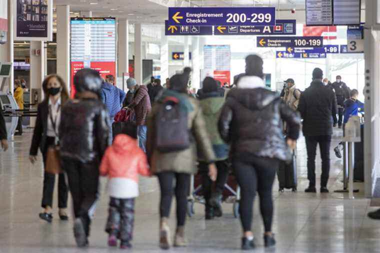 Aéroports de Montréal resumes its flight with the return of travelers