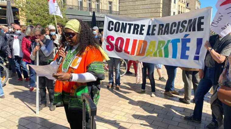 More than 300 demonstrators mobilized against the far right in Dijon