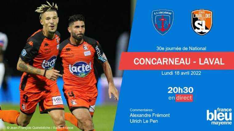 National: Stade Lavallois equalizes in the last minutes and draws in Concarneau