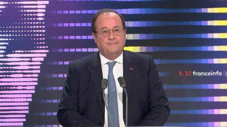 François Hollande points to the “lack of embodiment” of the PS, barely veiled criticism of Olivier Faure