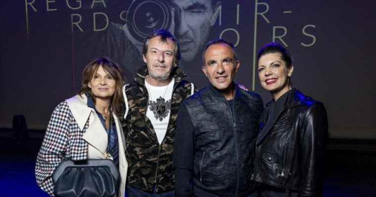 Nikos Aliagas and his wife Tina Grigoriou: Amandine Petit, Camille Combal… parterre of stars for his photo opening