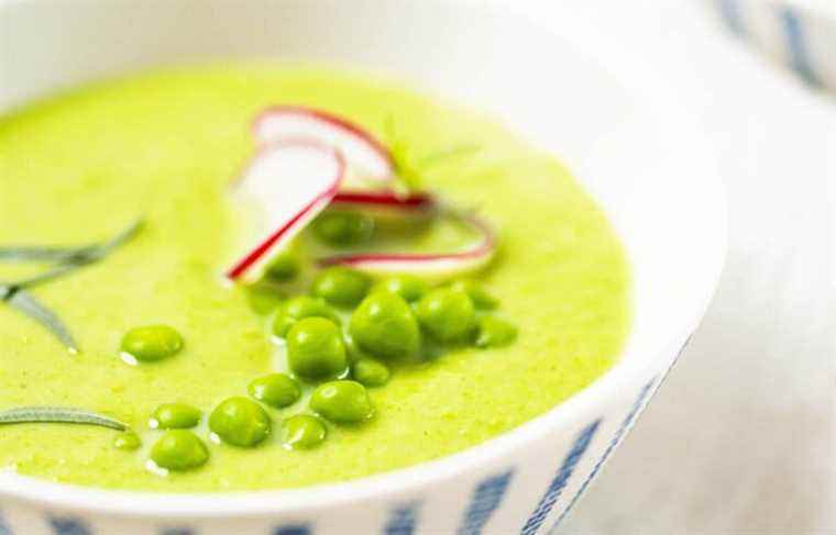 Pea cold cream recipe