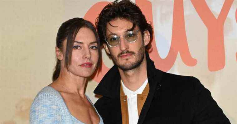 Pierre Niney out with his wife Natasha Andrews, Alice Belaïdi in a crop top for “Les Bad Guys”